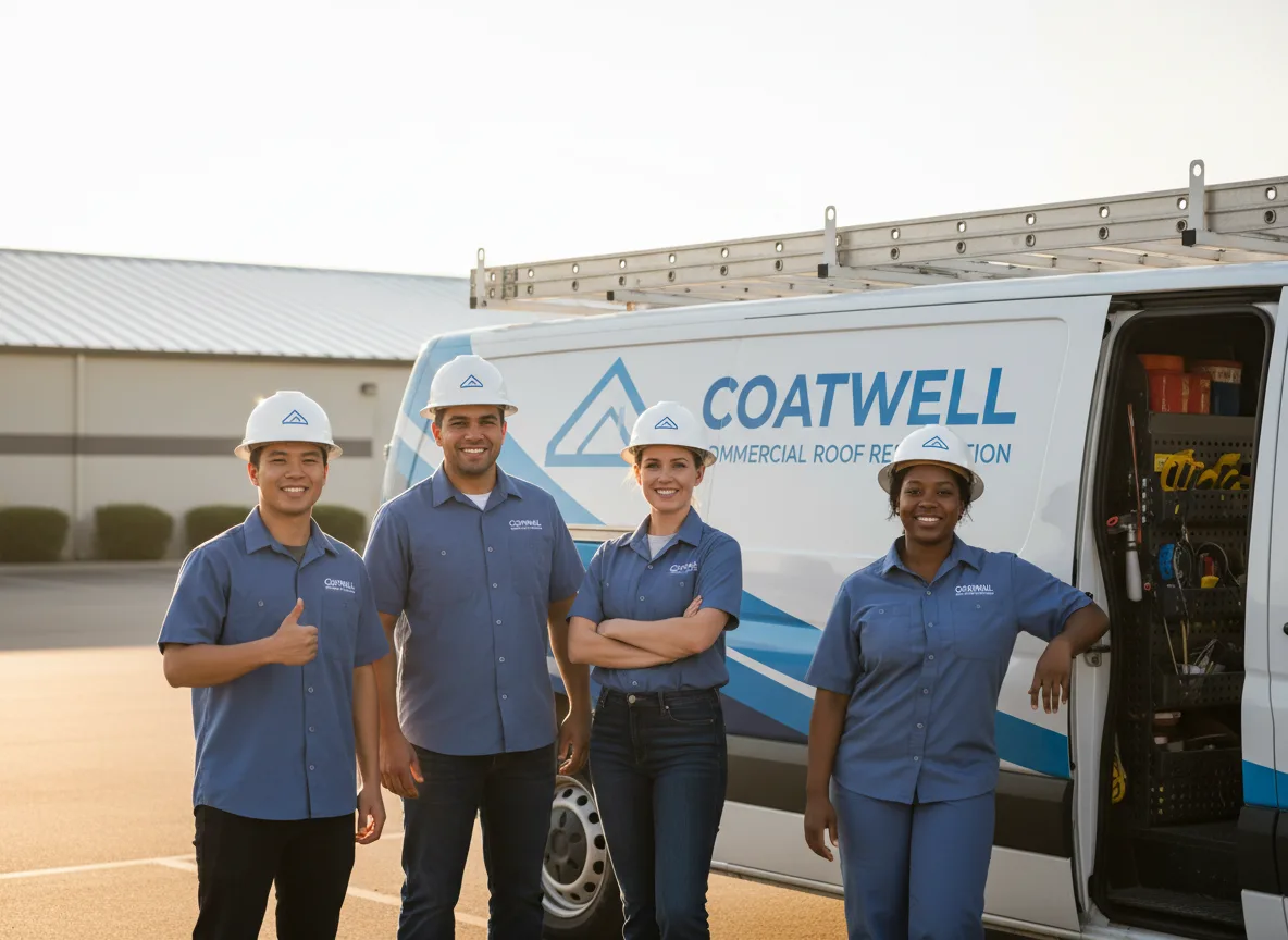 Commercial roof coating company in Gilby, ND